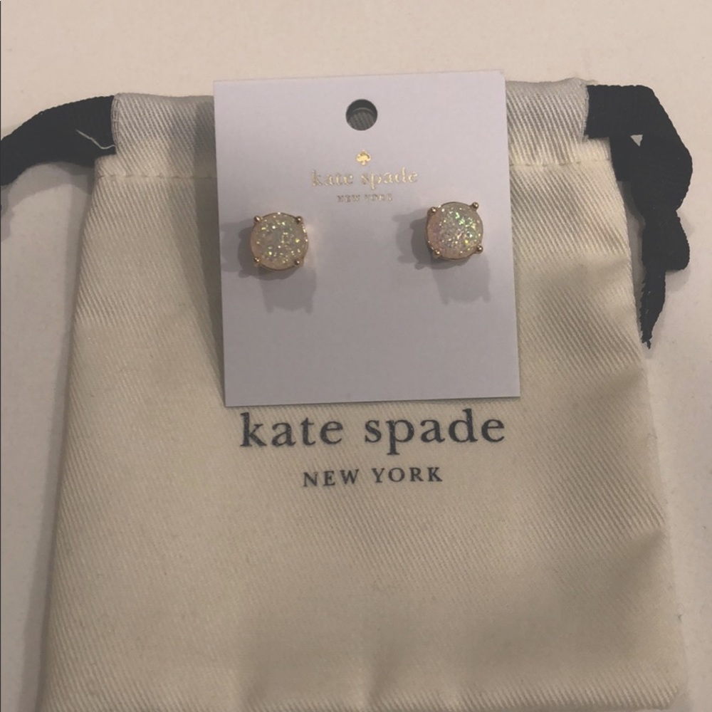 NWT Kate Spade Square Stud Earrings